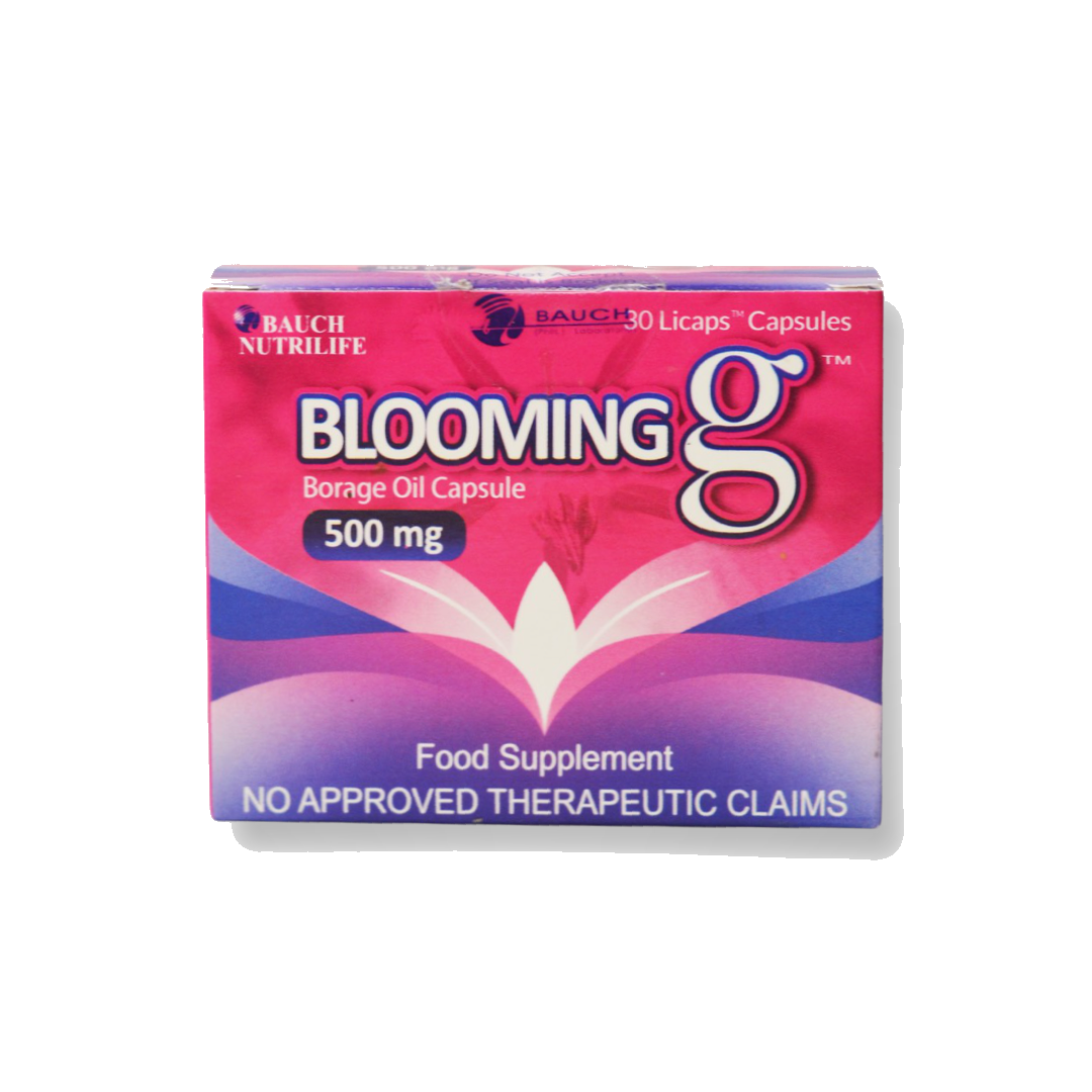 Blooming G Borage Oil 500 mg (30 capsules per box)